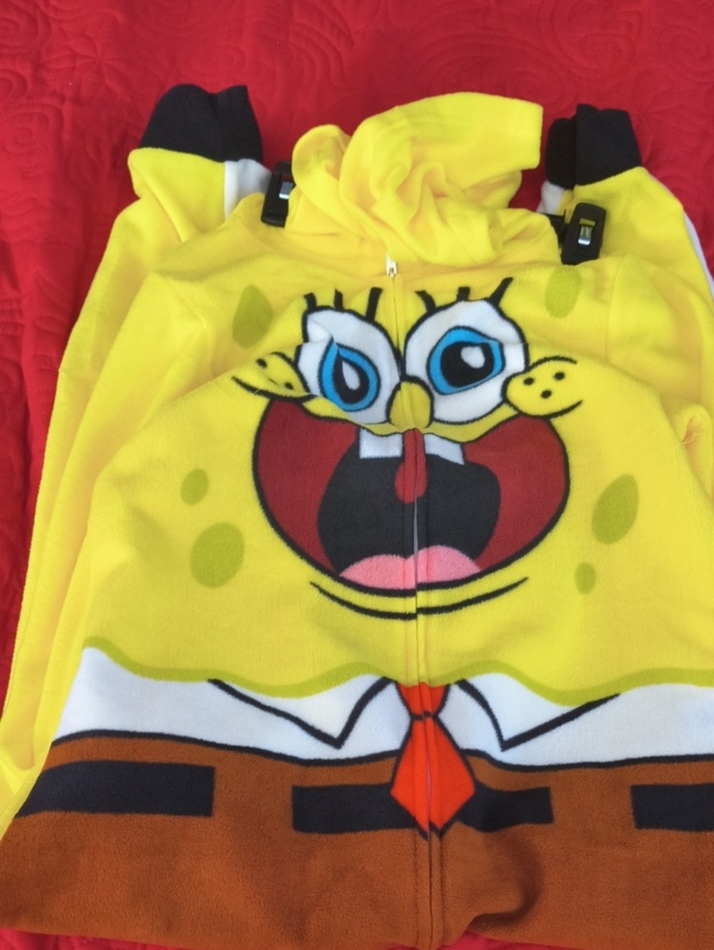 SpongeBob Character Onesie - Yellow & Brown
